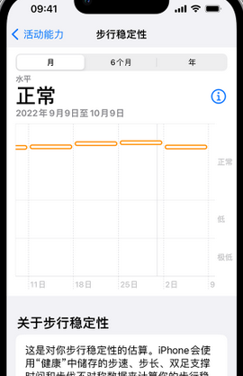 威县iPhone手机维修如何在iPhone开启'步行稳定性通知'