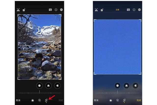 威县苹果手机维修分享iPhone手机如何使用裁剪功能隐藏照片 