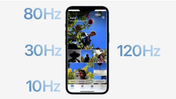 威县苹果14维修分享iPhone 14有高刷吗 
