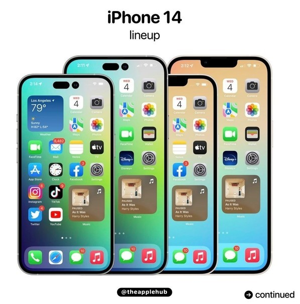 威县苹果14维修分享iPhone 14全家福 