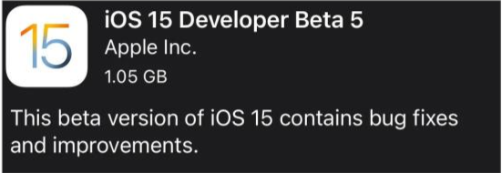 威县苹果手机维修分享如何升级到iOS15.0 beta5 