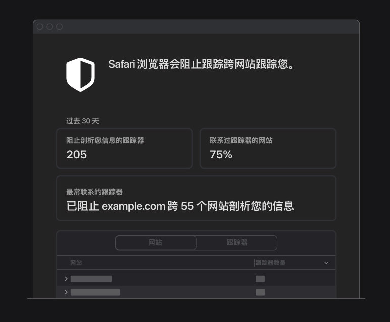 威县苹果手机维修分享如何在 Safari 浏览器中查看和打开隐私报告 